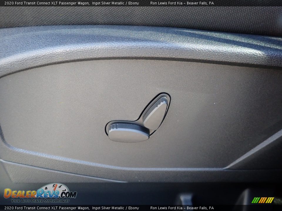 2020 Ford Transit Connect XLT Passenger Wagon Ingot Silver Metallic / Ebony Photo #12