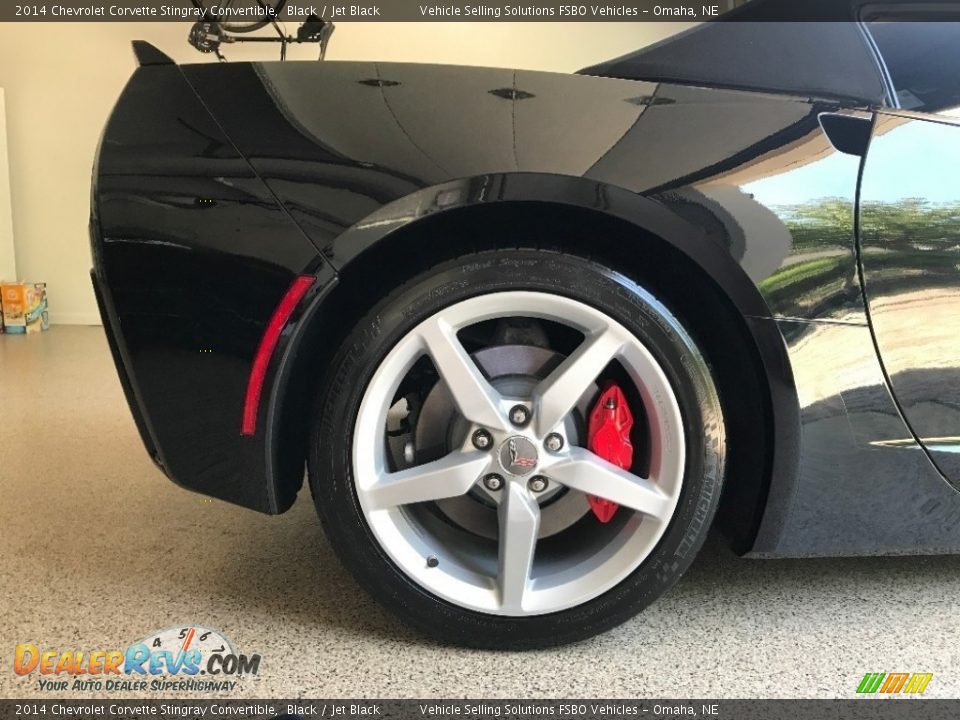 2014 Chevrolet Corvette Stingray Convertible Black / Jet Black Photo #12