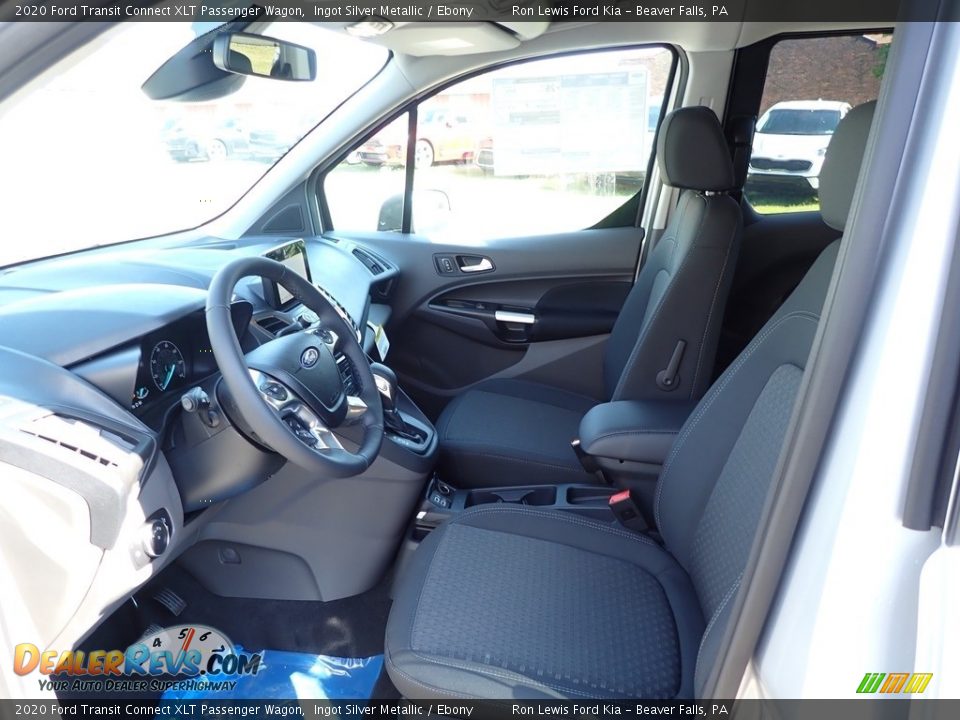 2020 Ford Transit Connect XLT Passenger Wagon Ingot Silver Metallic / Ebony Photo #13