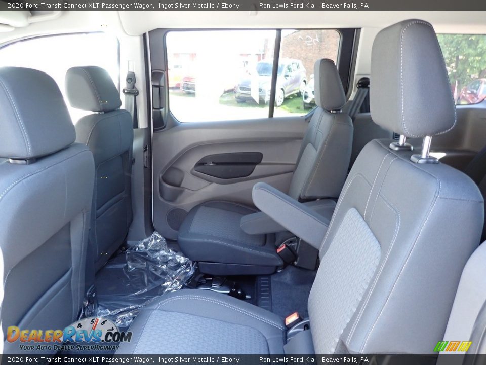 2020 Ford Transit Connect XLT Passenger Wagon Ingot Silver Metallic / Ebony Photo #14