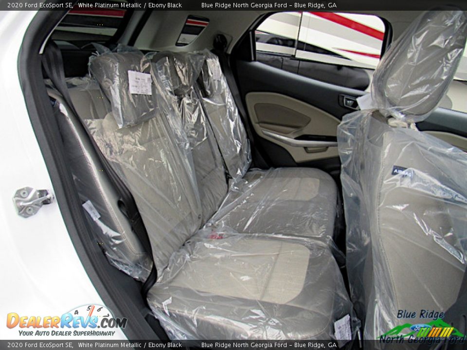 2020 Ford EcoSport SE White Platinum Metallic / Ebony Black Photo #12