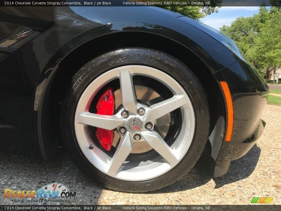 2014 Chevrolet Corvette Stingray Convertible Black / Jet Black Photo #13