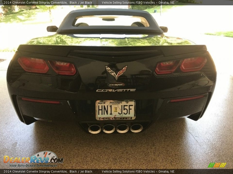 2014 Chevrolet Corvette Stingray Convertible Black / Jet Black Photo #15