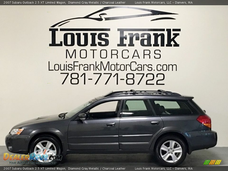 2007 Subaru Outback 2.5 XT Limited Wagon Diamond Gray Metallic / Charcoal Leather Photo #1