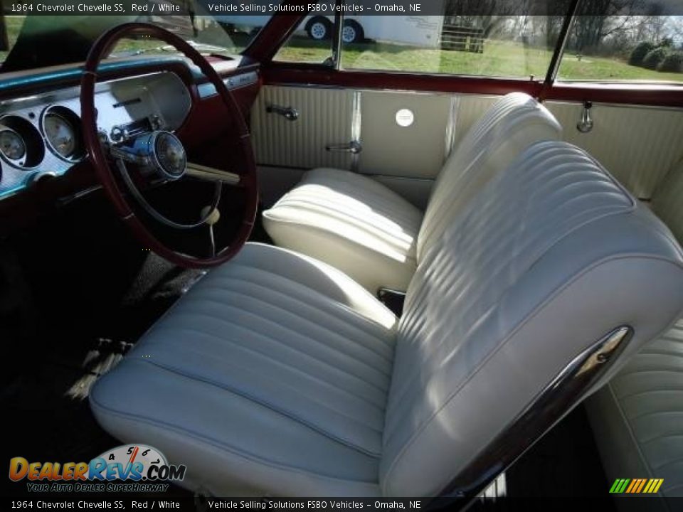 1964 Chevrolet Chevelle SS Red / White Photo #4