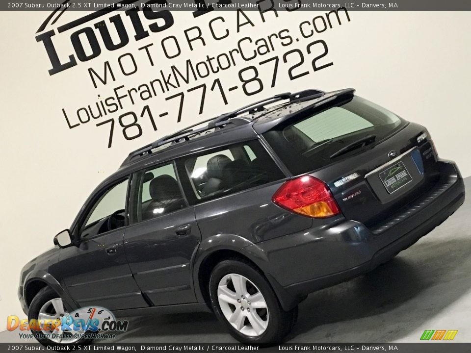 2007 Subaru Outback 2.5 XT Limited Wagon Diamond Gray Metallic / Charcoal Leather Photo #3