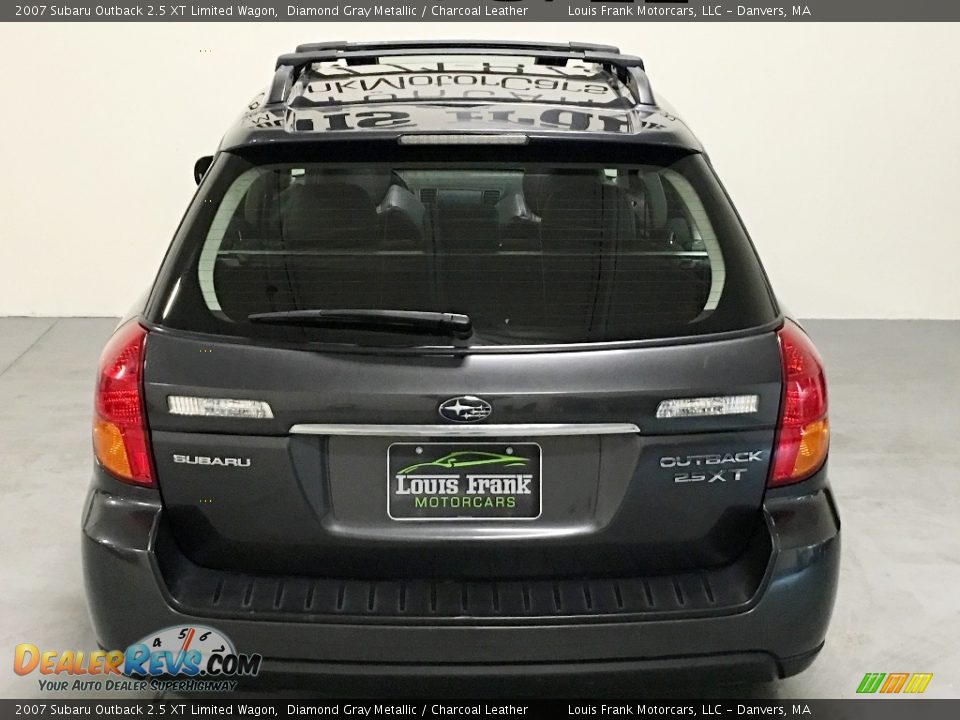 2007 Subaru Outback 2.5 XT Limited Wagon Diamond Gray Metallic / Charcoal Leather Photo #8