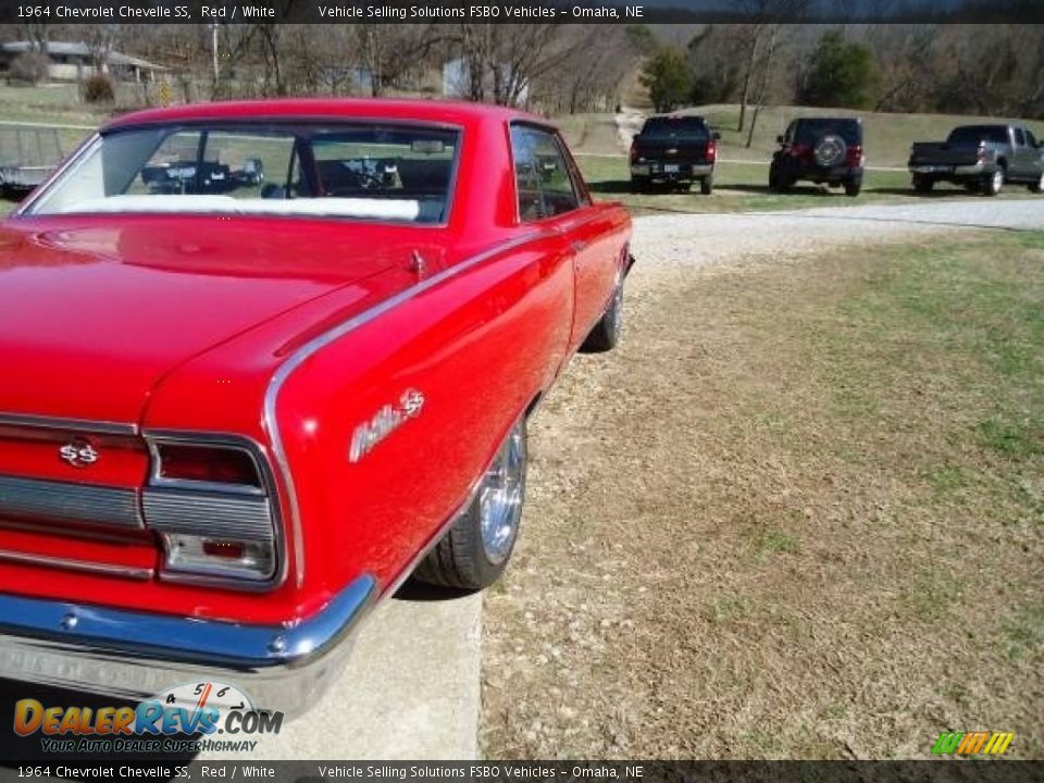 1964 Chevrolet Chevelle SS Red / White Photo #15