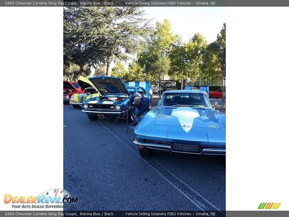 1966 Chevrolet Corvette Sting Ray Coupe Marina Blue / Black Photo #6