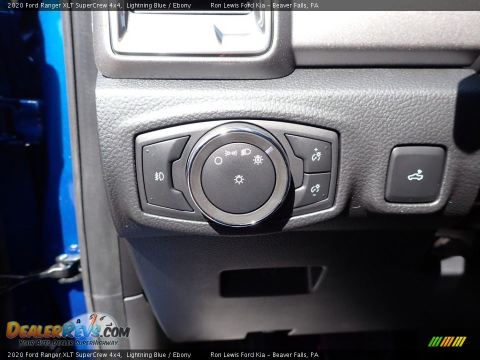 2020 Ford Ranger XLT SuperCrew 4x4 Lightning Blue / Ebony Photo #16