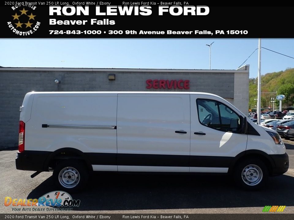 2020 Ford Transit Van 250 LR Long Oxford White / Ebony Photo #1