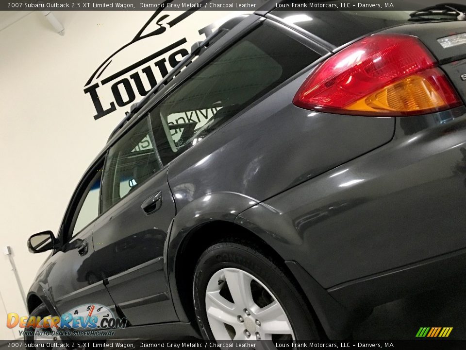 2007 Subaru Outback 2.5 XT Limited Wagon Diamond Gray Metallic / Charcoal Leather Photo #23