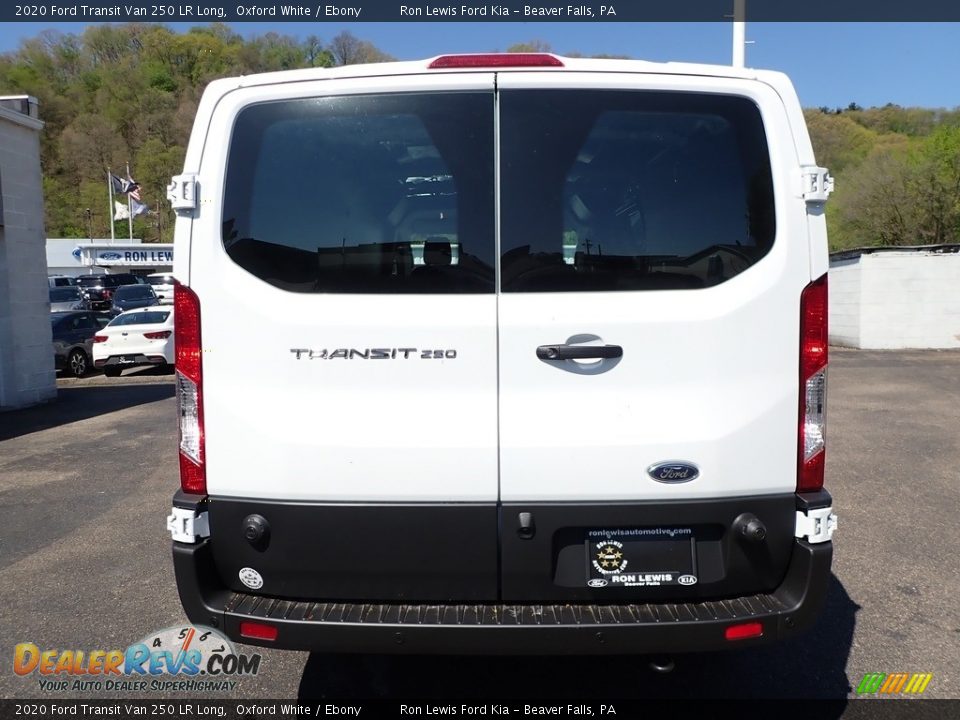 2020 Ford Transit Van 250 LR Long Oxford White / Ebony Photo #5