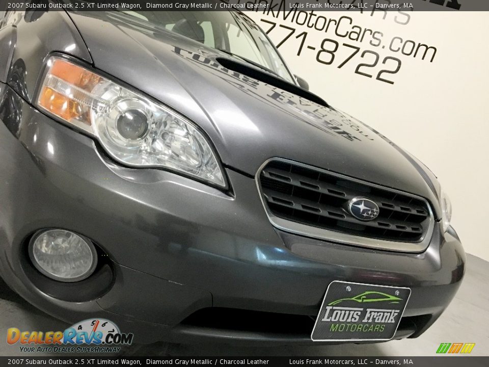 2007 Subaru Outback 2.5 XT Limited Wagon Diamond Gray Metallic / Charcoal Leather Photo #26