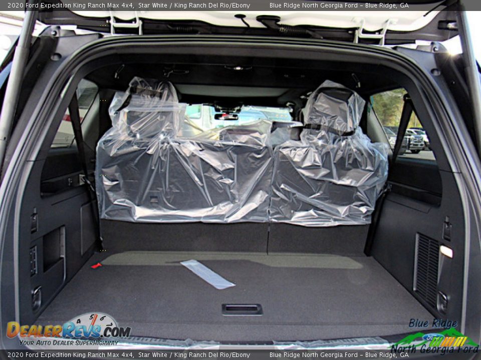 2020 Ford Expedition King Ranch Max 4x4 Star White / King Ranch Del Rio/Ebony Photo #14