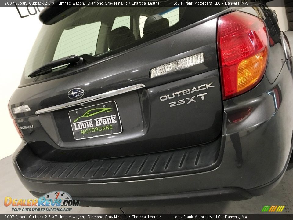 2007 Subaru Outback 2.5 XT Limited Wagon Diamond Gray Metallic / Charcoal Leather Photo #27