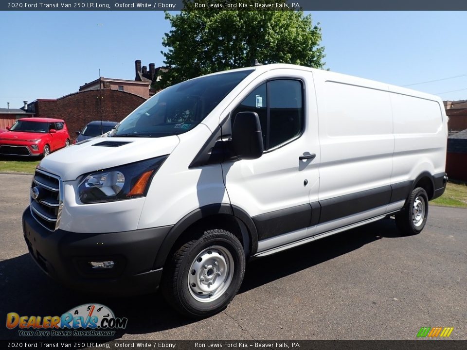 Front 3/4 View of 2020 Ford Transit Van 250 LR Long Photo #9