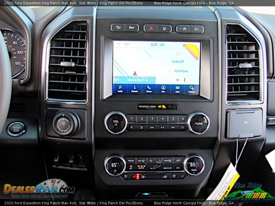 2020 Ford Expedition King Ranch Max 4x4 Star White / King Ranch Del Rio/Ebony Photo #20