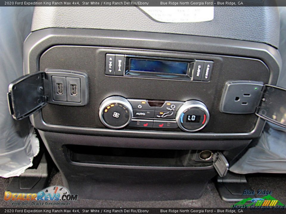2020 Ford Expedition King Ranch Max 4x4 Star White / King Ranch Del Rio/Ebony Photo #21