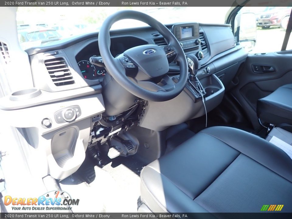 2020 Ford Transit Van 250 LR Long Oxford White / Ebony Photo #14