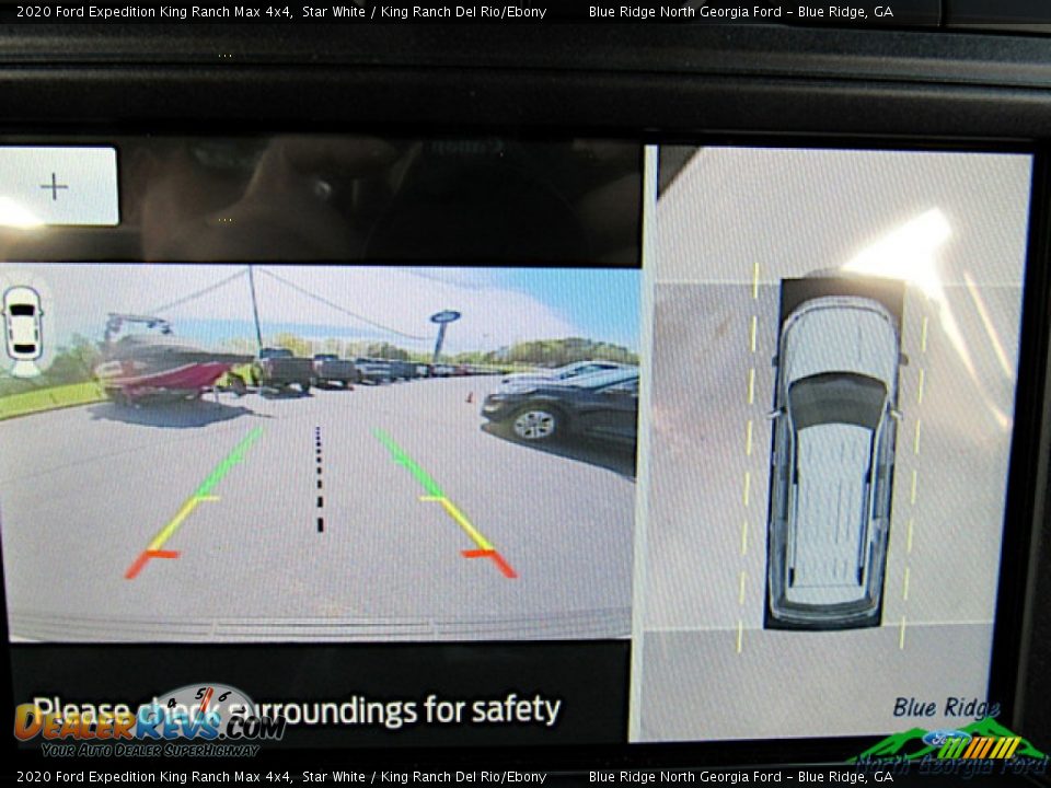 2020 Ford Expedition King Ranch Max 4x4 Star White / King Ranch Del Rio/Ebony Photo #23