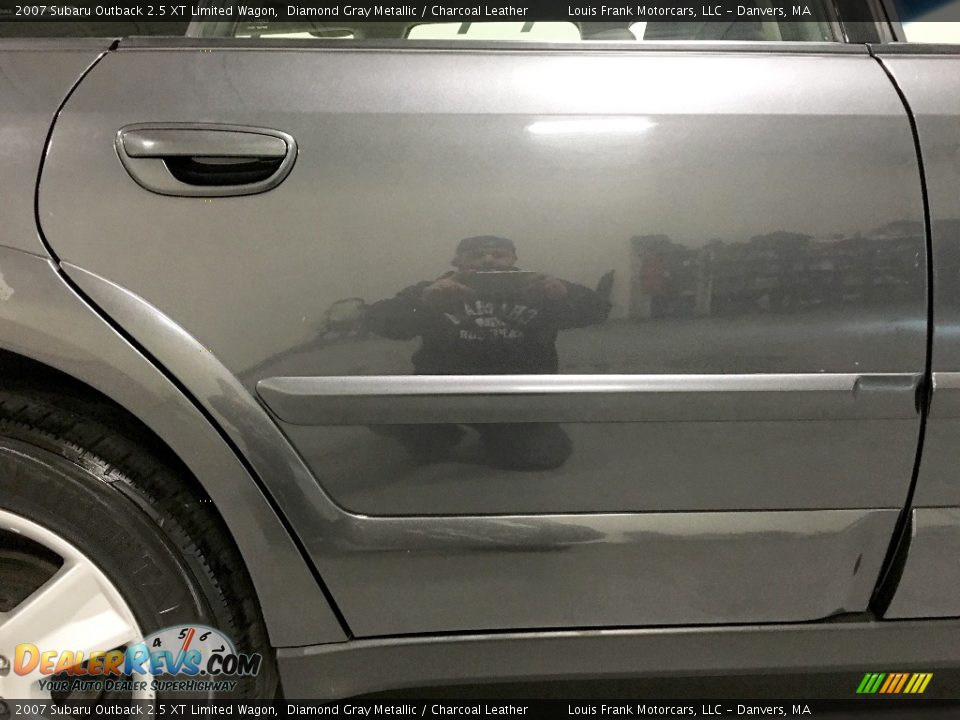2007 Subaru Outback 2.5 XT Limited Wagon Diamond Gray Metallic / Charcoal Leather Photo #35