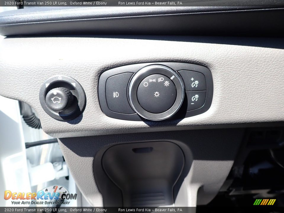 2020 Ford Transit Van 250 LR Long Oxford White / Ebony Photo #16