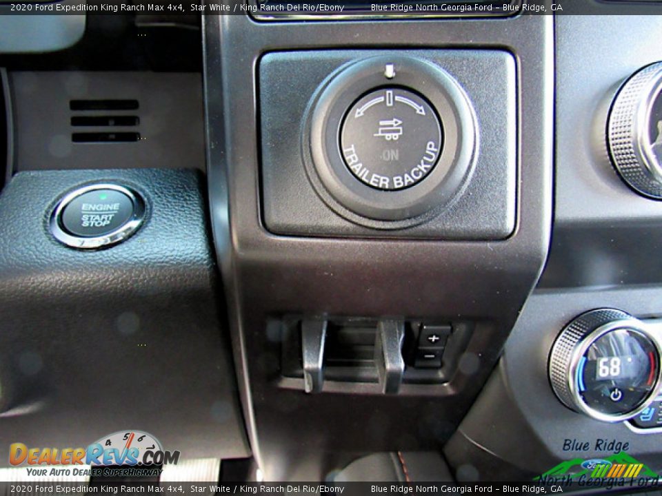 2020 Ford Expedition King Ranch Max 4x4 Star White / King Ranch Del Rio/Ebony Photo #27