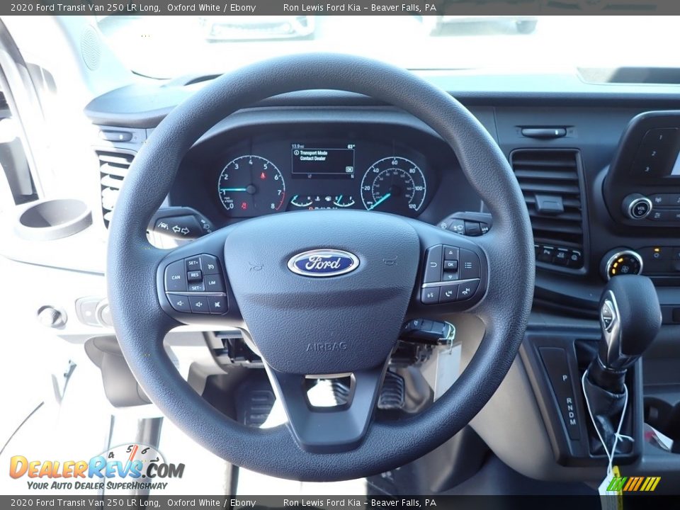 2020 Ford Transit Van 250 LR Long Steering Wheel Photo #18