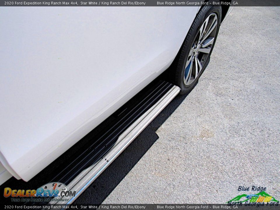 2020 Ford Expedition King Ranch Max 4x4 Star White / King Ranch Del Rio/Ebony Photo #29
