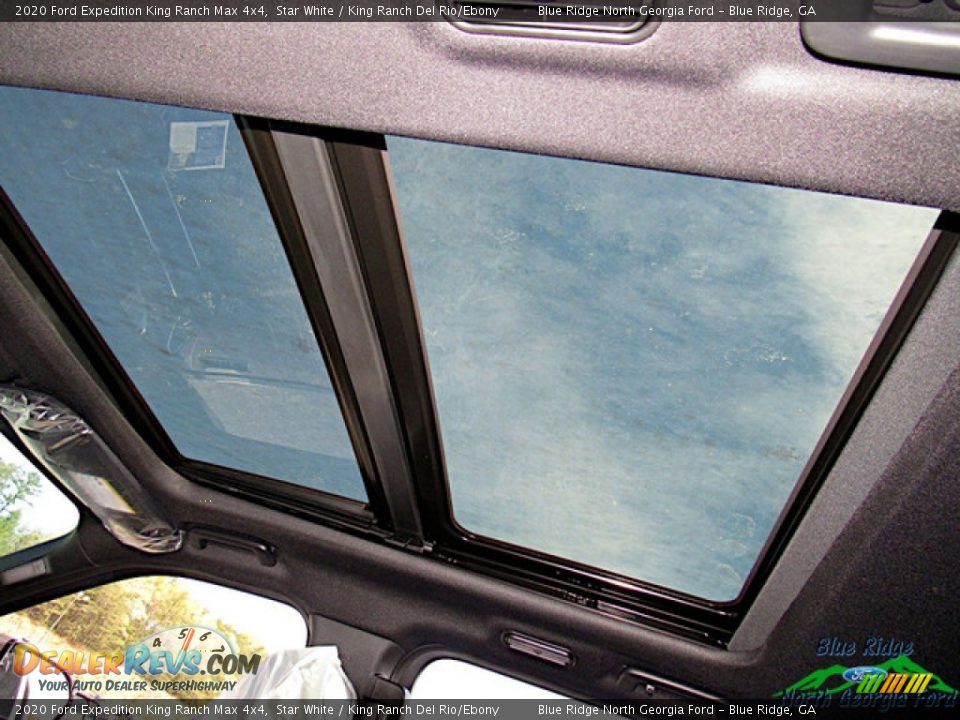 2020 Ford Expedition King Ranch Max 4x4 Star White / King Ranch Del Rio/Ebony Photo #30