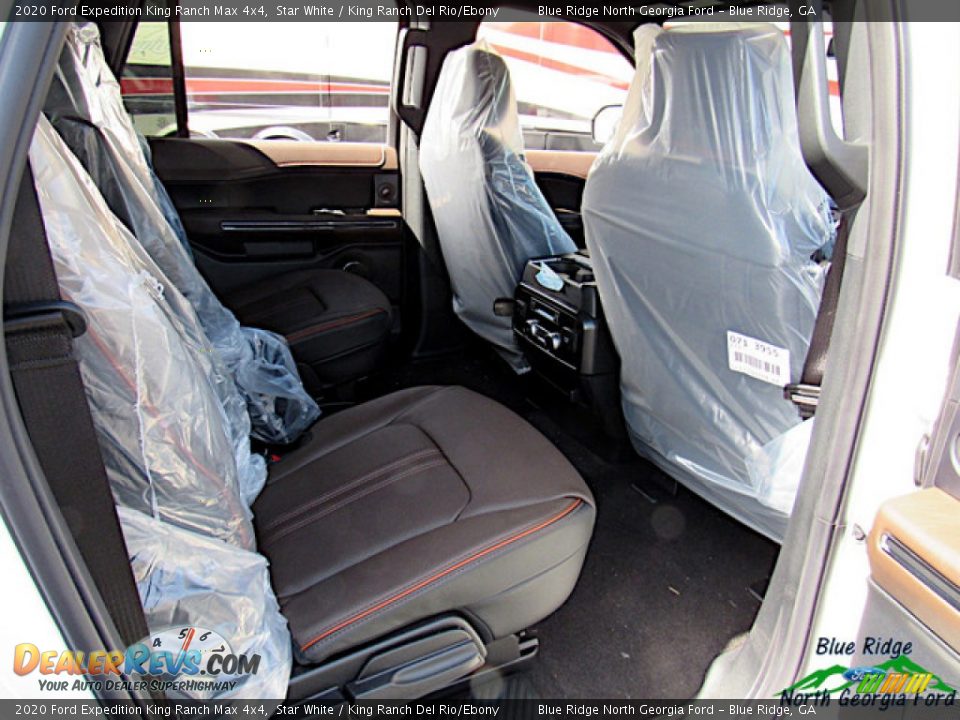 2020 Ford Expedition King Ranch Max 4x4 Star White / King Ranch Del Rio/Ebony Photo #35