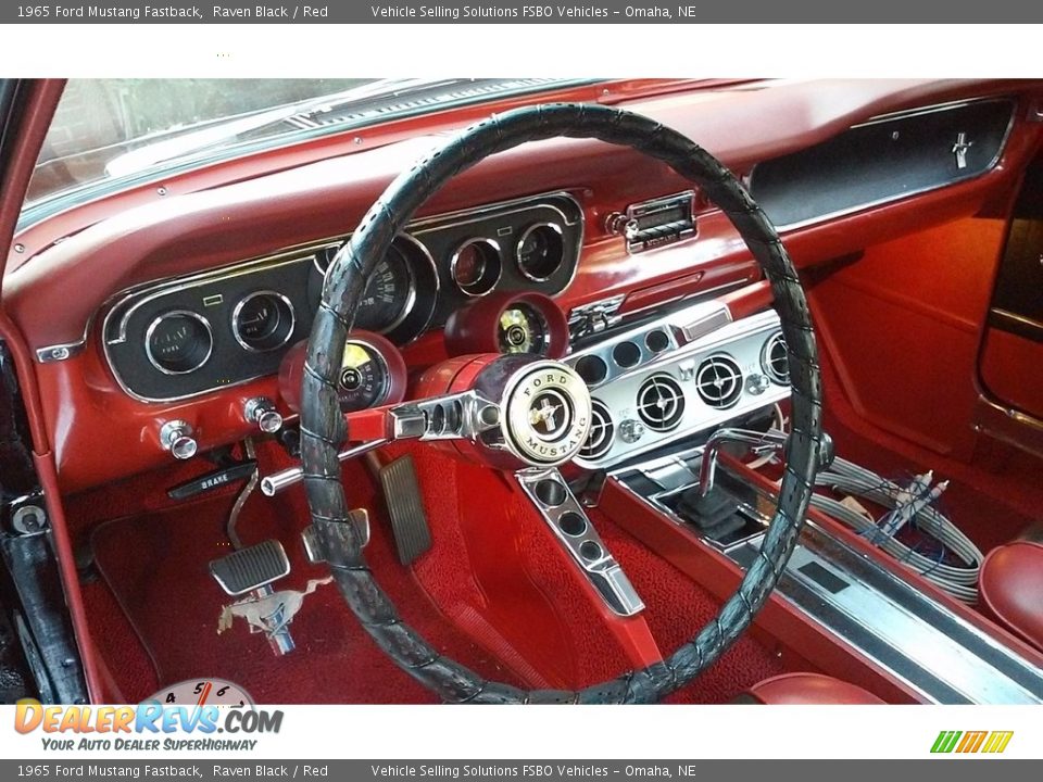 1965 Ford Mustang Fastback Steering Wheel Photo #10