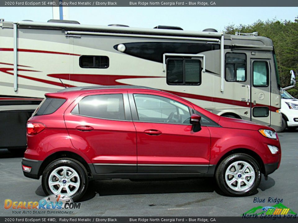 2020 Ford EcoSport SE 4WD Ruby Red Metallic / Ebony Black Photo #6