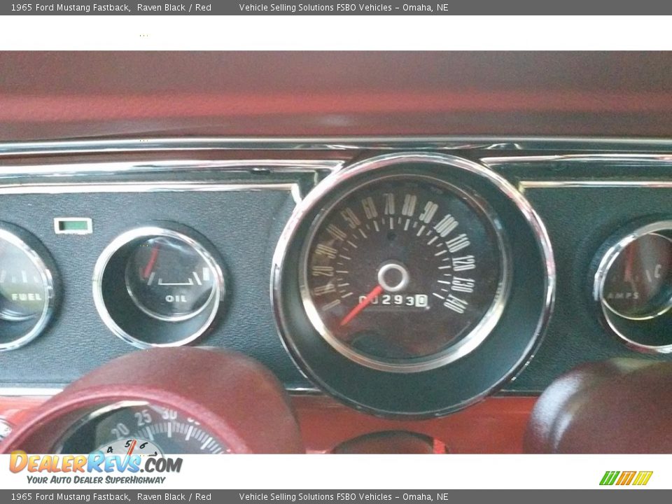 1965 Ford Mustang Fastback Gauges Photo #13