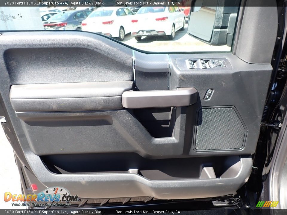 2020 Ford F150 XLT SuperCab 4x4 Agate Black / Black Photo #16