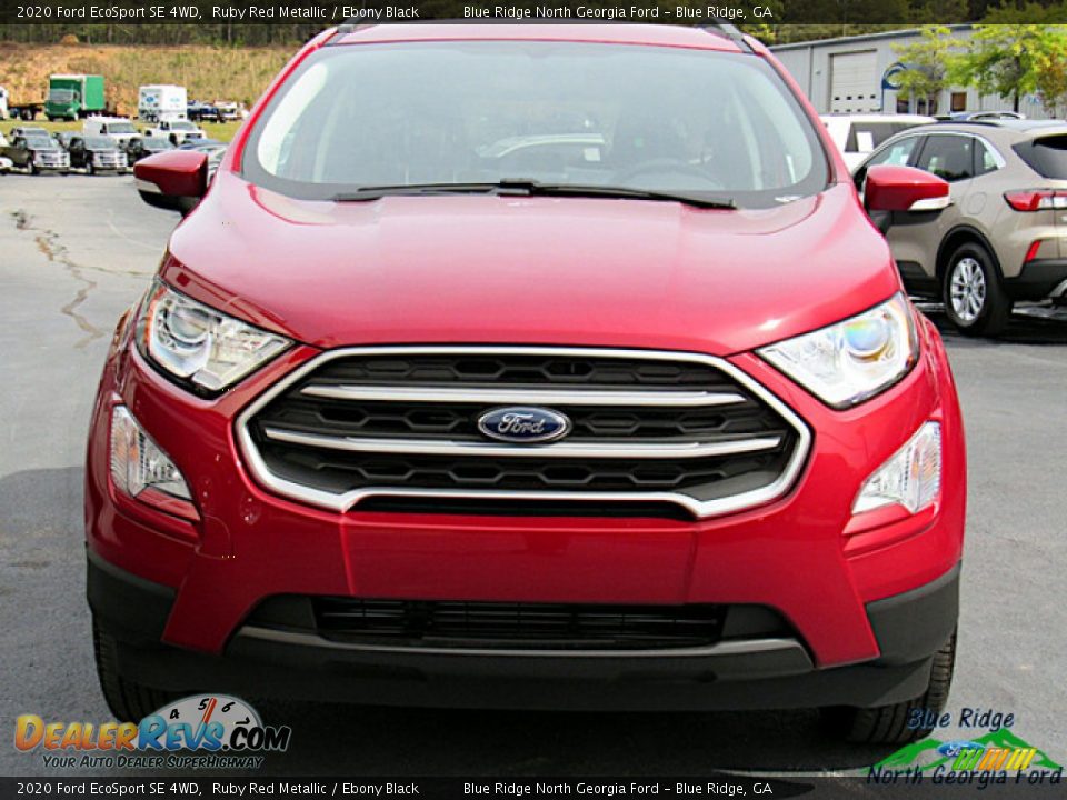 2020 Ford EcoSport SE 4WD Ruby Red Metallic / Ebony Black Photo #8