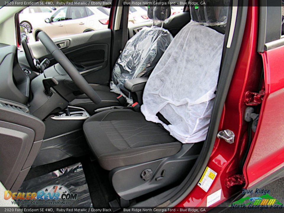 2020 Ford EcoSport SE 4WD Ruby Red Metallic / Ebony Black Photo #10