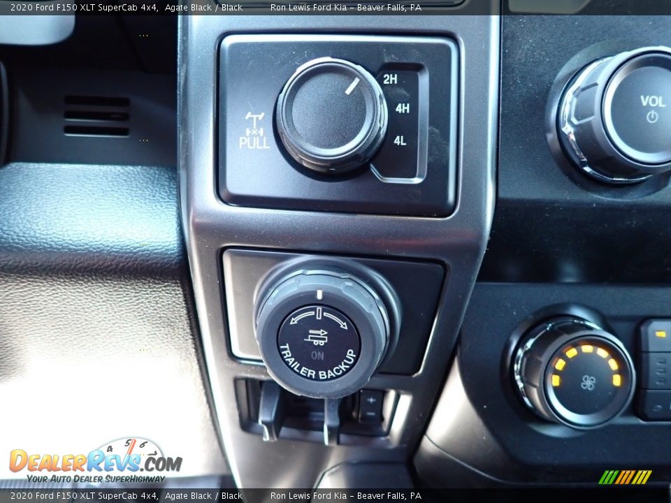 2020 Ford F150 XLT SuperCab 4x4 Agate Black / Black Photo #18