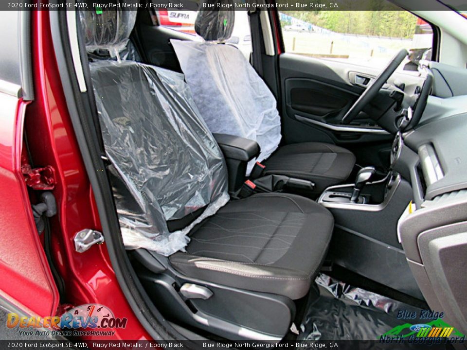 2020 Ford EcoSport SE 4WD Ruby Red Metallic / Ebony Black Photo #11