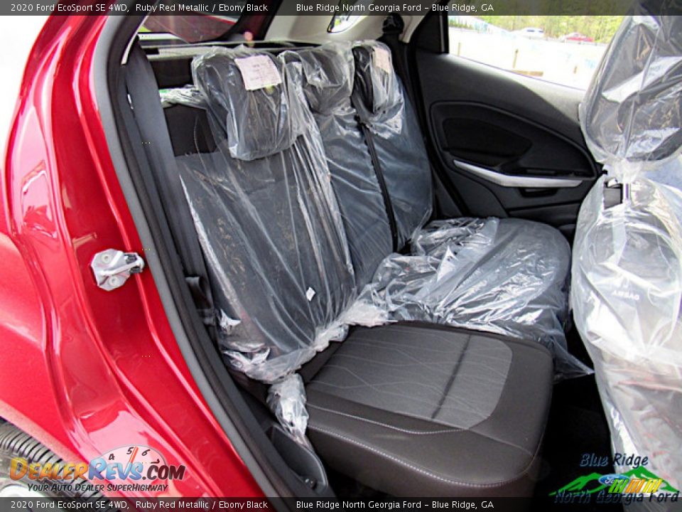 2020 Ford EcoSport SE 4WD Ruby Red Metallic / Ebony Black Photo #12