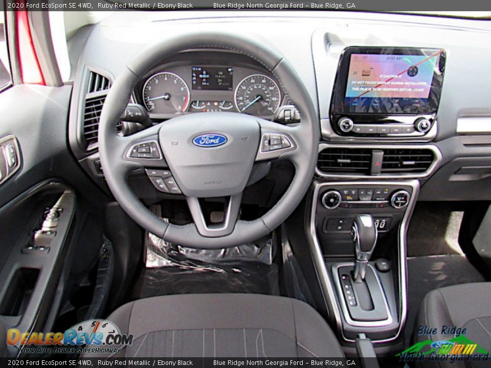 2020 Ford EcoSport SE 4WD Ruby Red Metallic / Ebony Black Photo #14