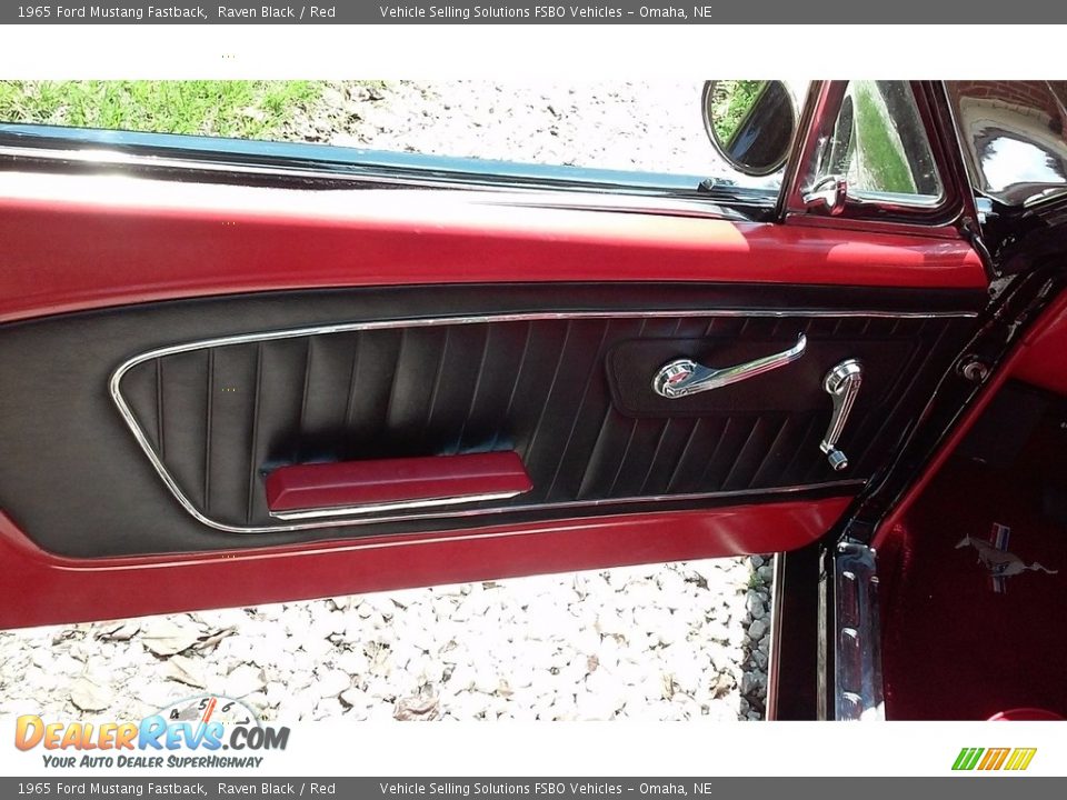 Door Panel of 1965 Ford Mustang Fastback Photo #24