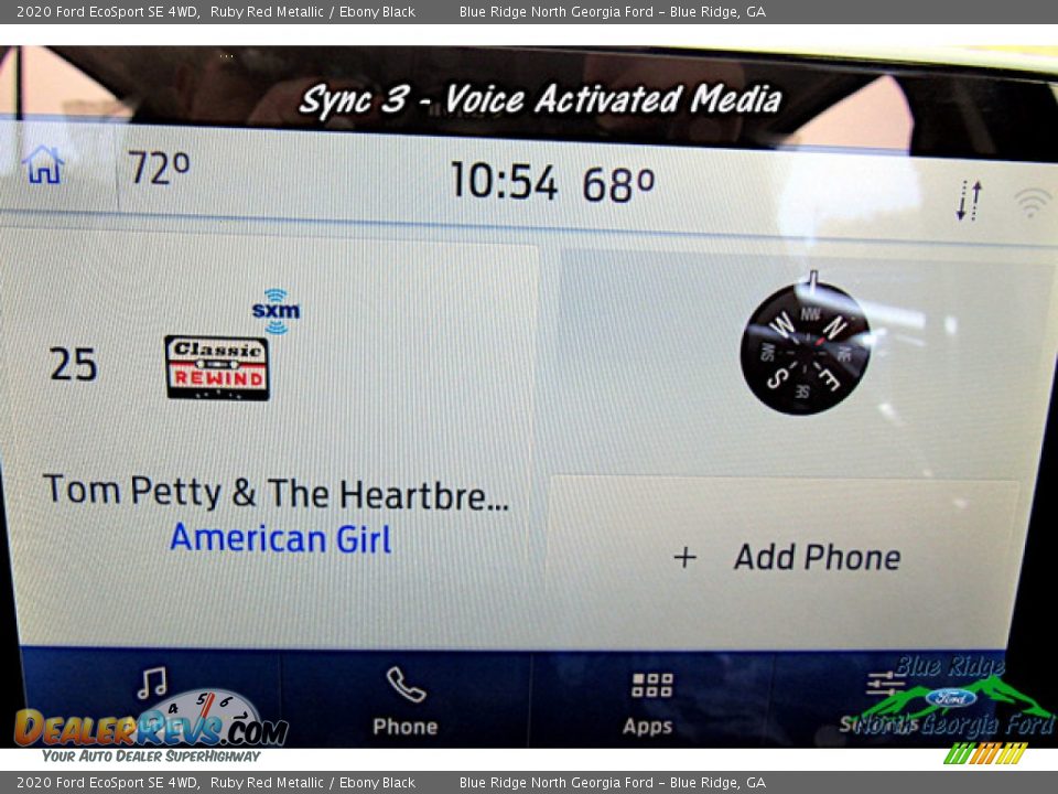 2020 Ford EcoSport SE 4WD Ruby Red Metallic / Ebony Black Photo #19