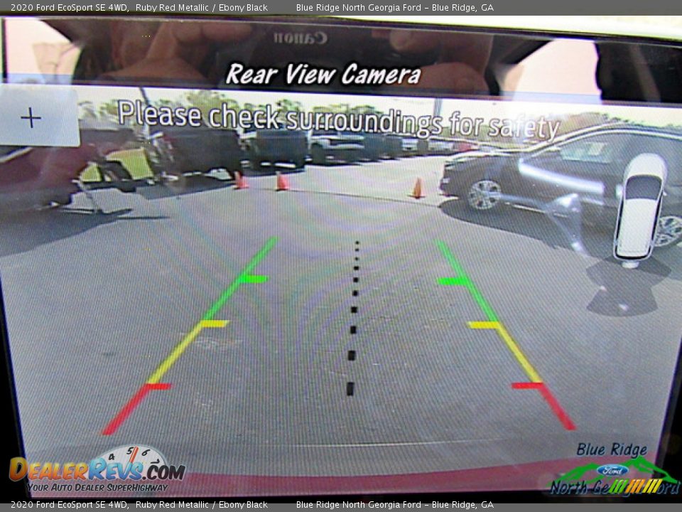 2020 Ford EcoSport SE 4WD Ruby Red Metallic / Ebony Black Photo #20