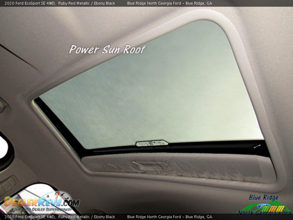 2020 Ford EcoSport SE 4WD Ruby Red Metallic / Ebony Black Photo #23