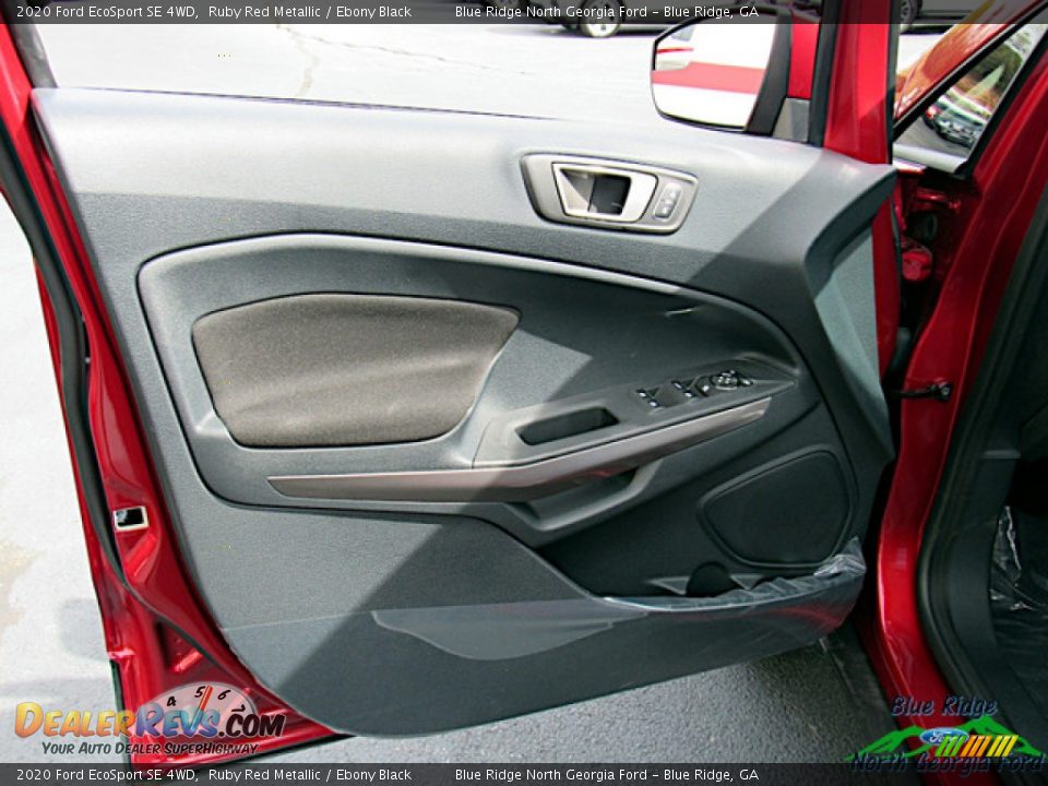 2020 Ford EcoSport SE 4WD Ruby Red Metallic / Ebony Black Photo #24