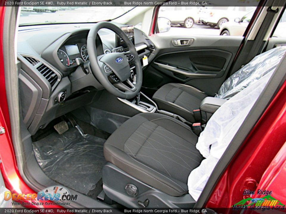 2020 Ford EcoSport SE 4WD Ruby Red Metallic / Ebony Black Photo #25