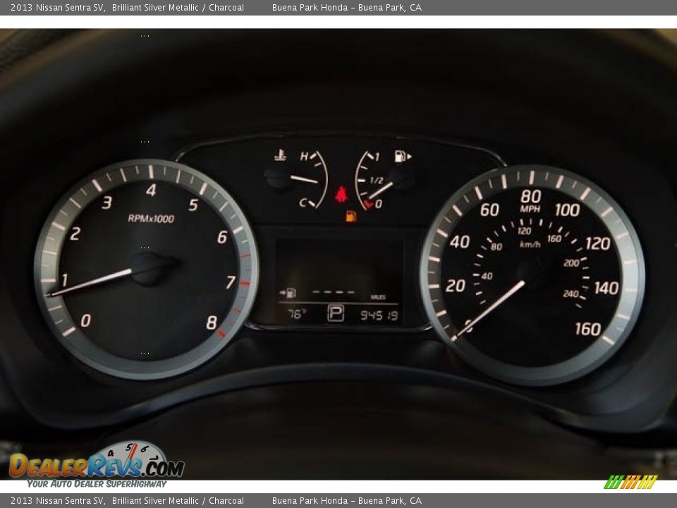 2013 Nissan Sentra SV Gauges Photo #23