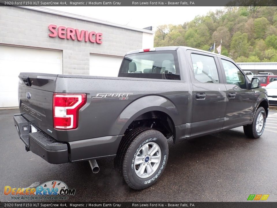 2020 Ford F150 XLT SuperCrew 4x4 Magnetic / Medium Earth Gray Photo #2